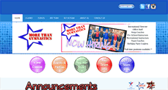 Desktop Screenshot of morethangymnastics.org